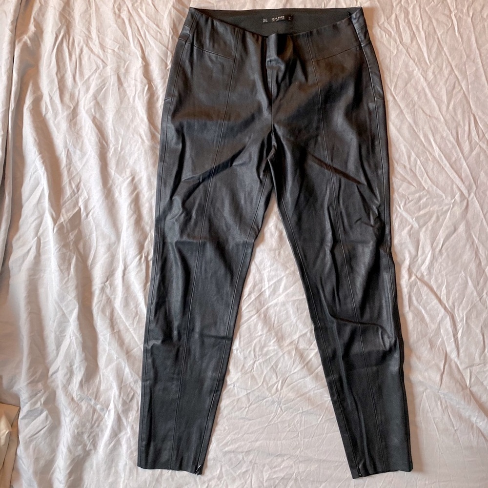 Zara black contour leggings